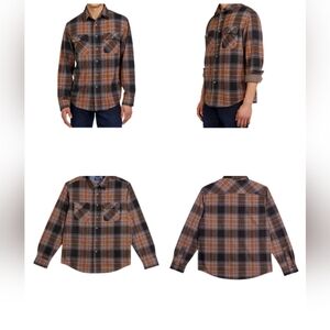 Chaps Men's Knit Flannel Shirt, nwt